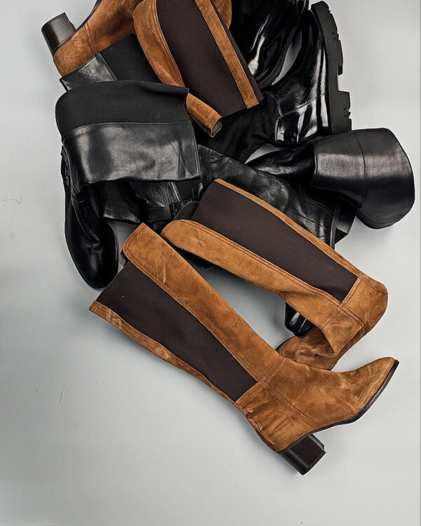 Фотография  409 - Сапоги Италия #7 шт, ЛОТ СТ-9678 оптом в Новосибирске и Новосибирской области