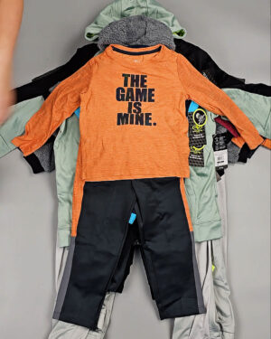 Фотография  630 - Спортивные костюмы дети CAN#6 кг, ЛОТ СТ-9738 оптом в Новосибирске и Новосибирской области