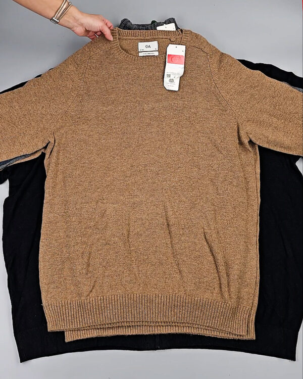 Фотография  591 - Джемпера мужские C&A 025#7,6 кг, ЛОТ СТ-10006 оптом в Новосибирске и Новосибирской области