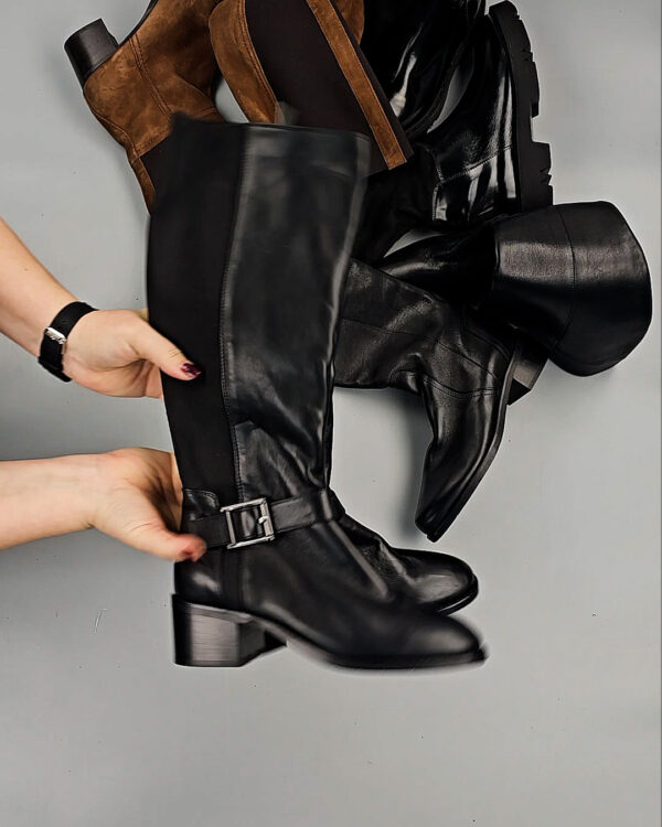 Фотография  257 - Сапоги Италия #7 шт, ЛОТ СТ-9678 оптом в Новосибирске и Новосибирской области