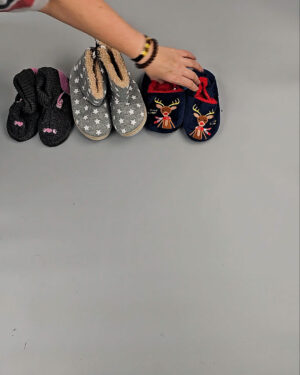 Фотография  759 - Обувь домашняя дети СТОК 065#3,2 кг, ЛОТ СТ-9727 оптом в Новосибирске и Новосибирской области