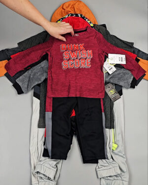 Фотография  282 - Спортивные костюмы дети CAN#6 кг, ЛОТ СТ-9738 оптом в Новосибирске и Новосибирской области