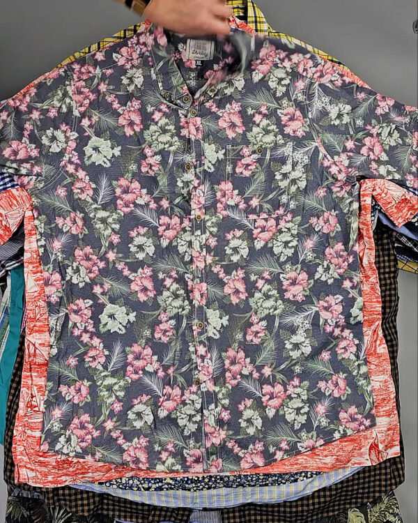 Фотография  105 - Рубашки (Oversize Man Shirts Premium)#20,3 кг, ЛОТ СХ-0242 оптом в Новосибирске и Новосибирской области