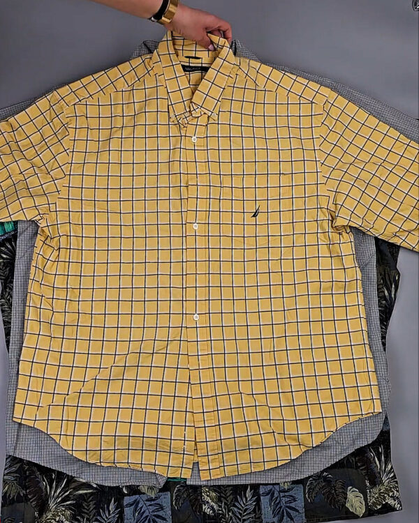 Фотография  571 - Рубашки (Oversize Man Shirts Premium)#20,3 кг, ЛОТ СХ-0242 оптом в Новосибирске и Новосибирской области