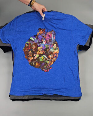 Фотография  717 - Футболки м/ж (Super T-Shirts Printed)#10 кг, ЛОТ СХ-0272 оптом в Новосибирске и Новосибирской области