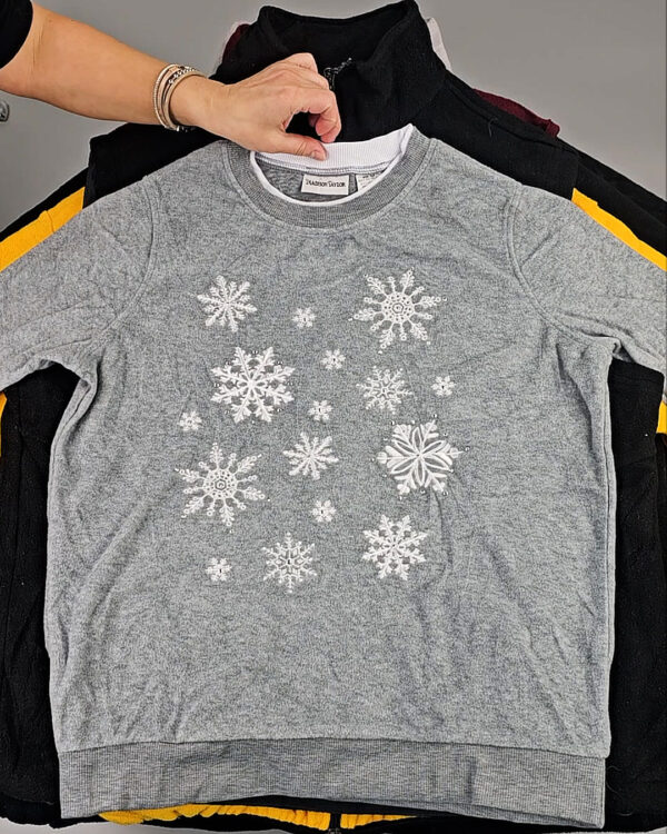 Фотография  417 - Толстовки флис м/ж (Adult Fleece Tops Pr/Lux)#18 кг, ЛОТ СХ-0263 оптом в Новосибирске и Новосибирской области