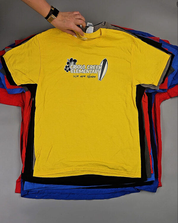 Фотография  439 - Футболки м/ж (Super T-Shirts Printed)#10 кг, ЛОТ СХ-0271 оптом в Новосибирске и Новосибирской области