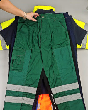 Фотография  618 - Рабочая одежда mix БМ#25 кг, ЛОТ СХ-0268 оптом в Новосибирске и Новосибирской области