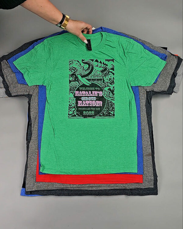 Фотография  794 - Футболки м/ж (Super T-Shirts Printed)#10 кг, ЛОТ СХ-0272 оптом в Новосибирске и Новосибирской области